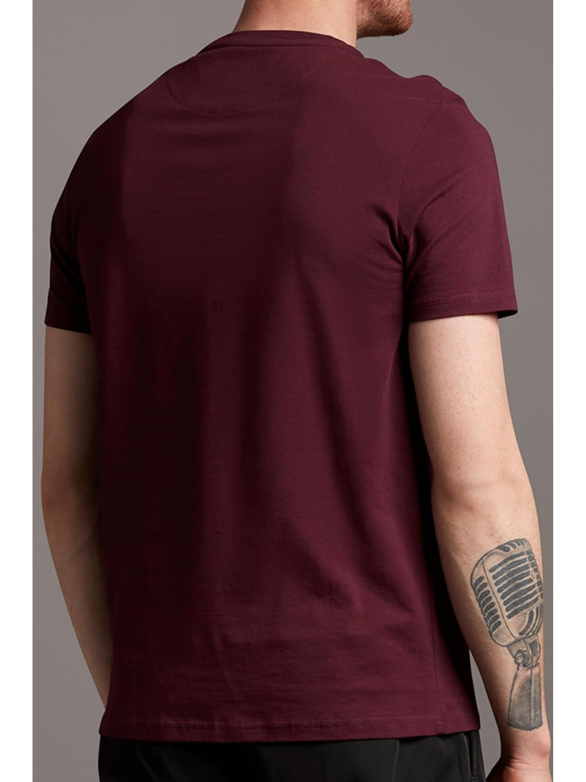 T-shirt LYLE & SCOTT Uomo PLAIN Bordeaux