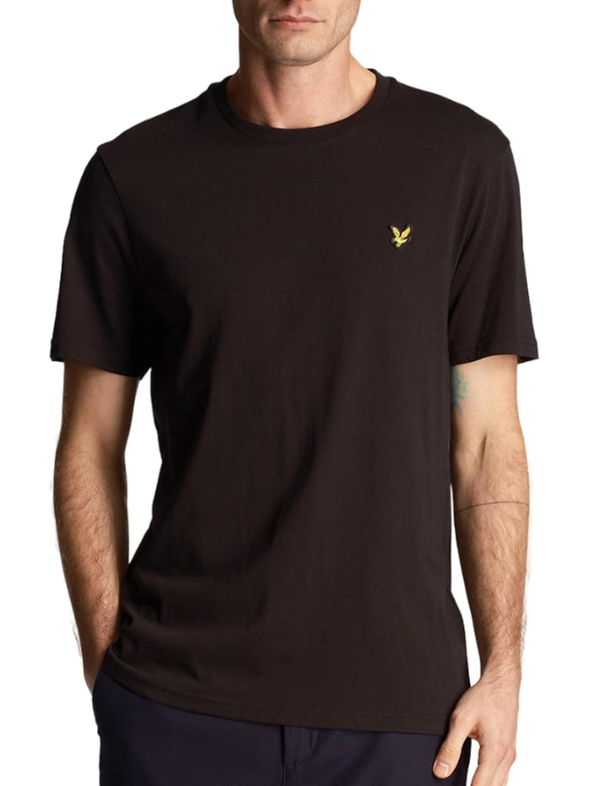 T-shirt LYLE & SCOTT Uomo PLAIN Nero