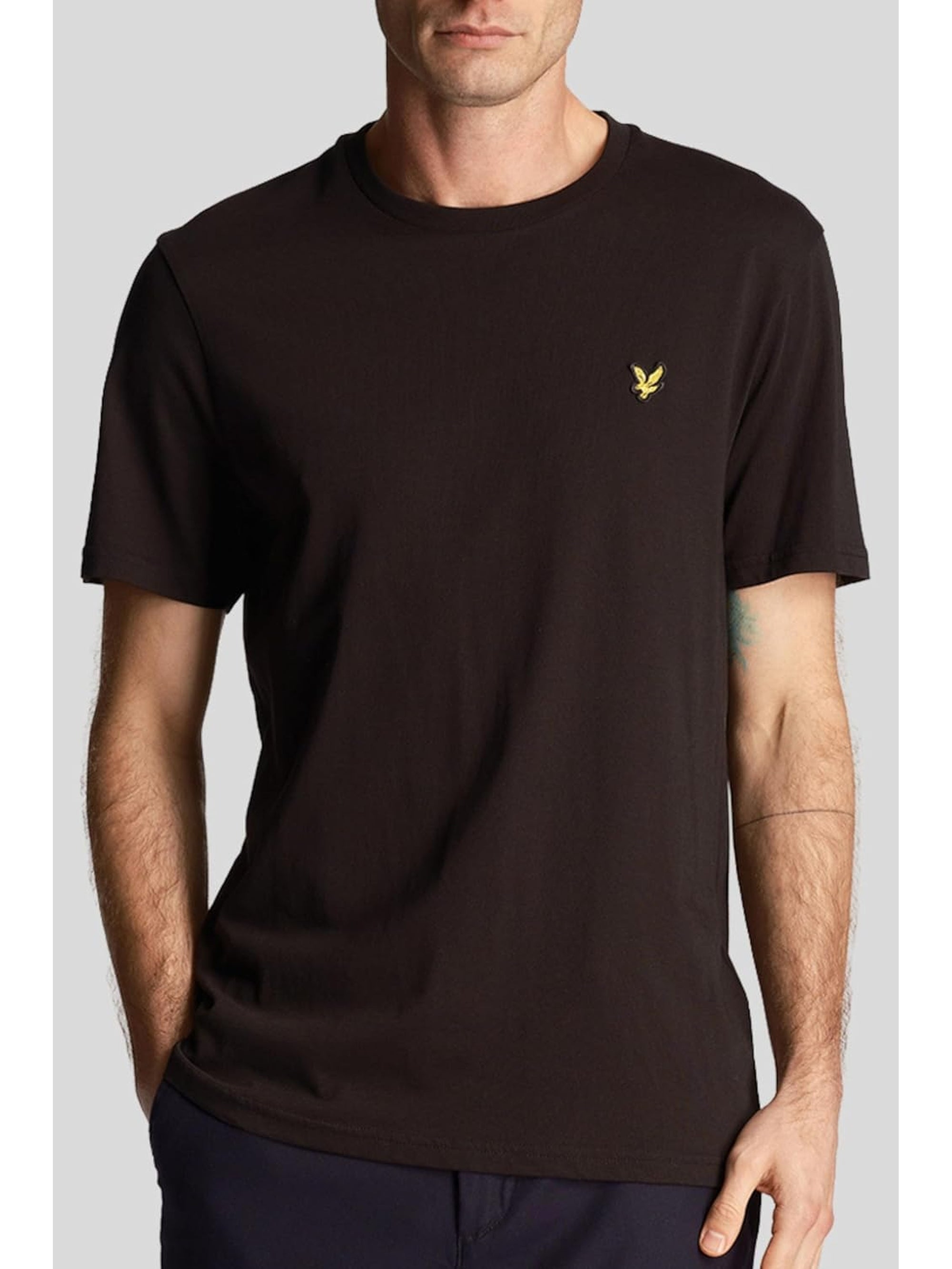 T-shirt LYLE & SCOTT Uomo PLAIN Nero