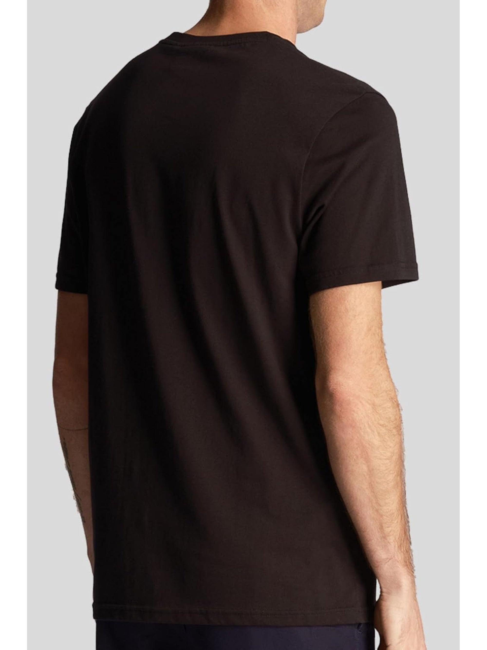 T-shirt LYLE & SCOTT Uomo PLAIN Nero