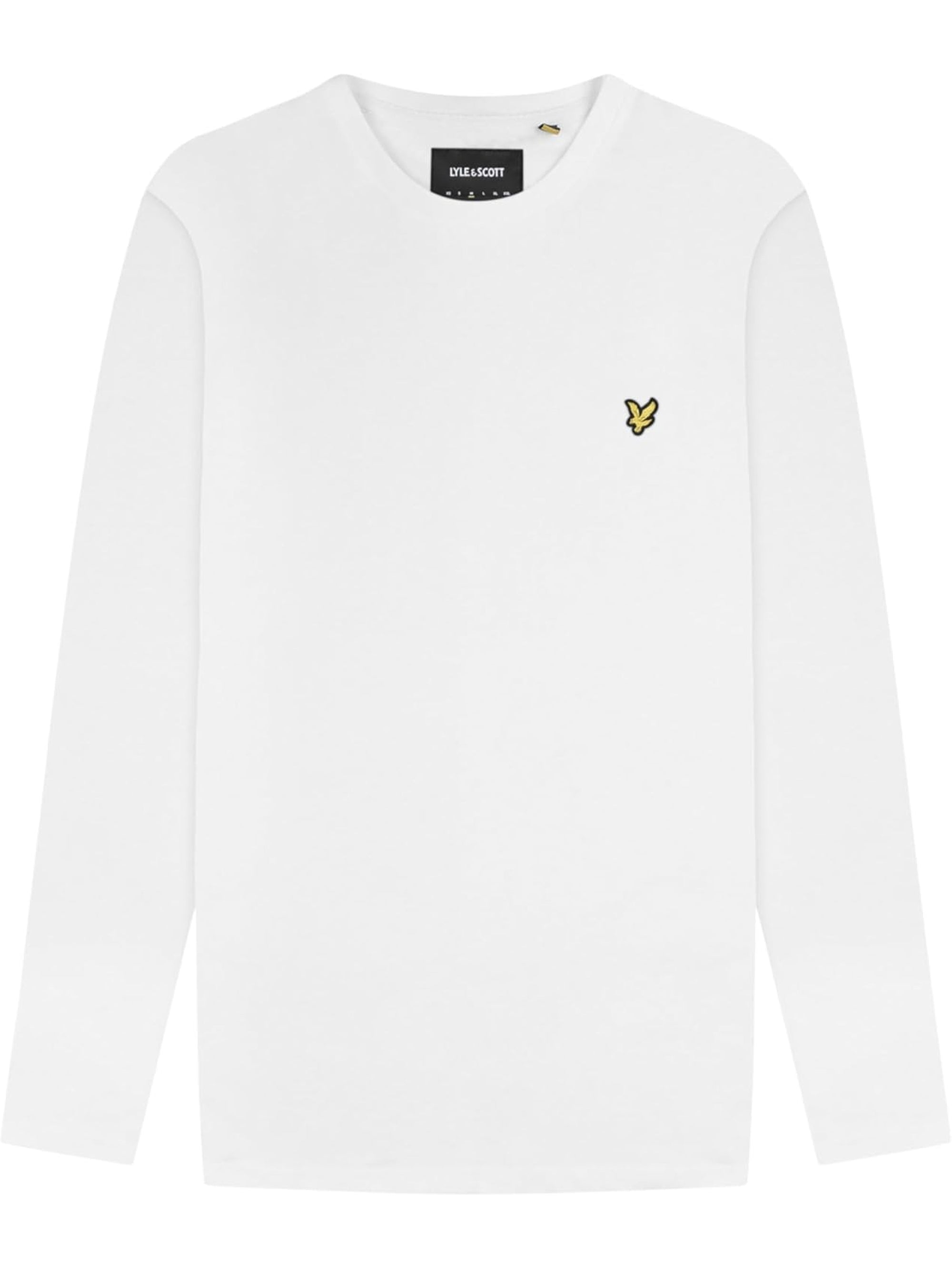 T-shirt LYLE & SCOTT Uomo PLAIN L/S Bianco