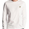 T-shirt LYLE & SCOTT Uomo PLAIN L/S Bianco