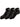 Calze Sportive MIZUNO Unisex RUN SOCK TRIPLE PACK Nero