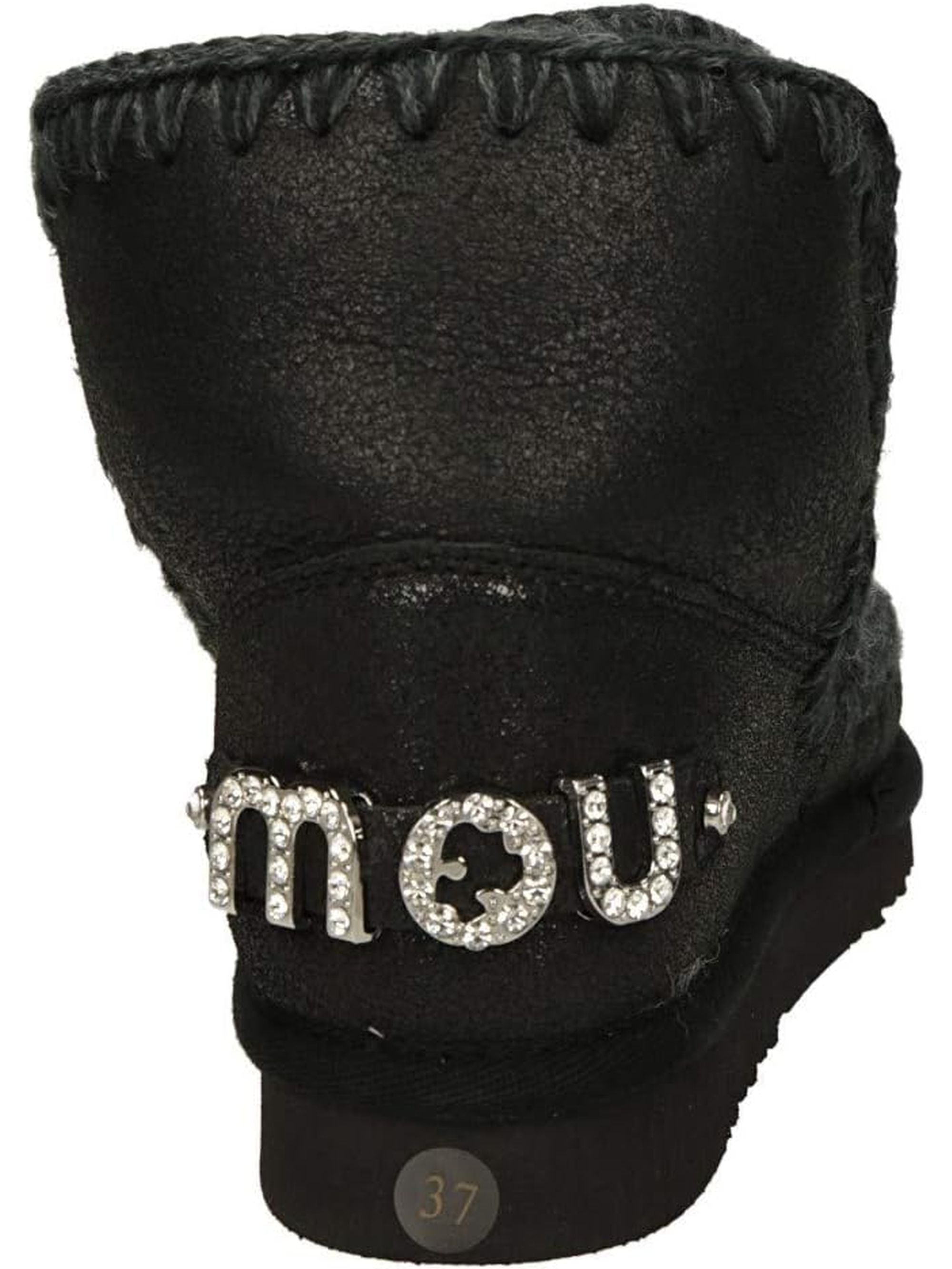 Stivaletti MOU Donna ESKIMO 18 RHINESTONES LOGO Nero