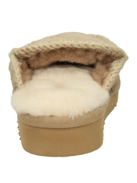 Stivaletti Mou Donna Eskimo Slipper Beige Mou  Angolo dello Sport