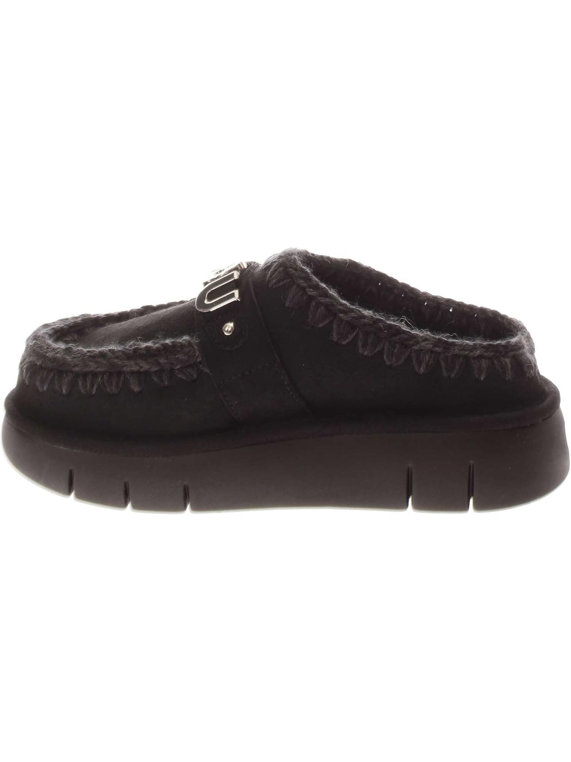 Stivaletti MOU Donna BOUNCE CLOG METAL LOGO Nero