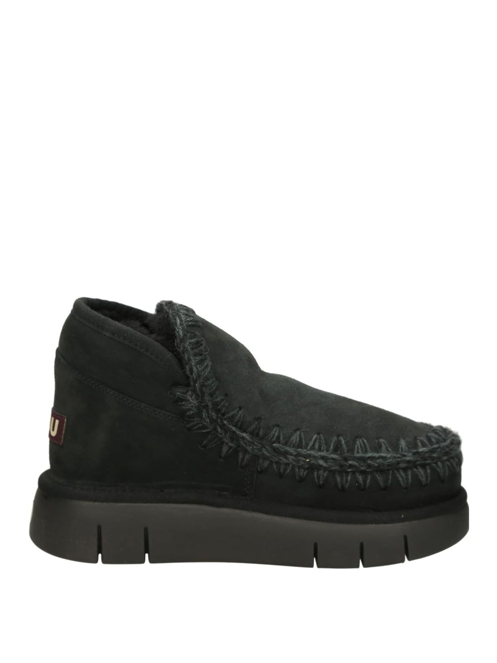 Stivaletti Mou Donna Eskimo Bounce Sneaker Nero Mou  Angolo dello Sport