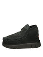 Stivaletti Mou Donna Eskimo Bounce Sneaker Nero Mou  Angolo dello Sport