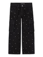Jeans Name It Bambina Rose Wide Cargo Nero Name It  Angolo dello Sport