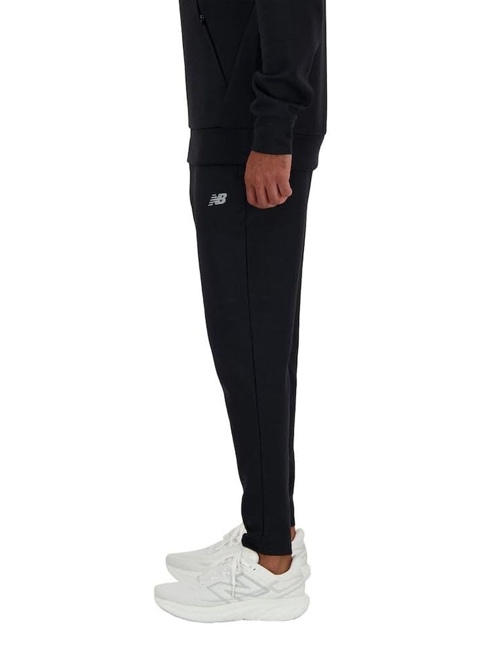 Pantalone Felpa New Balance Uomo Tech Knit Nero
