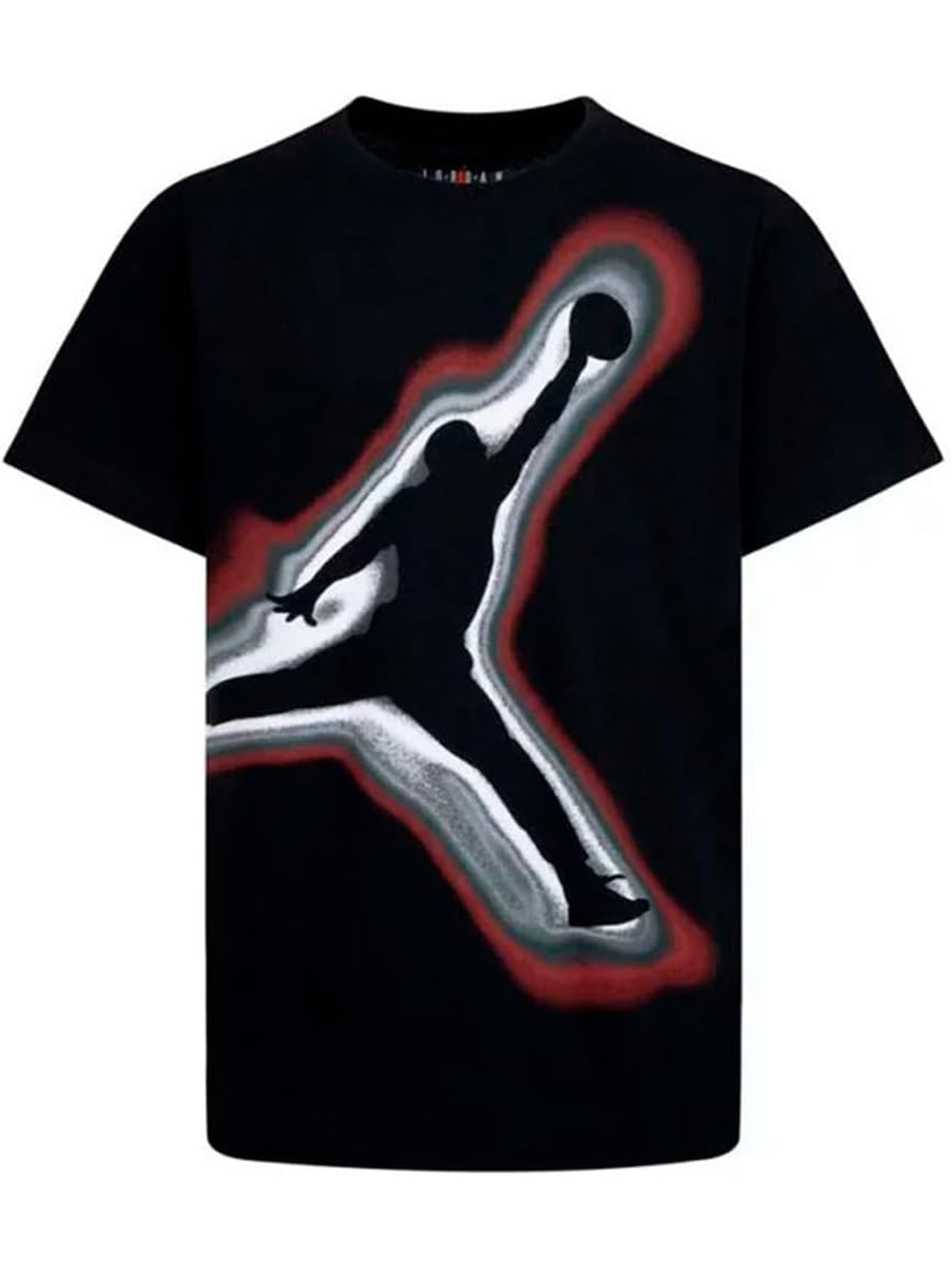 T-shirt NIKE Bambino JDB AIR HEATMAP JUMPMAN HBR SS Nero