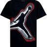 T-shirt NIKE Bambino JDB AIR HEATMAP JUMPMAN HBR SS Nero