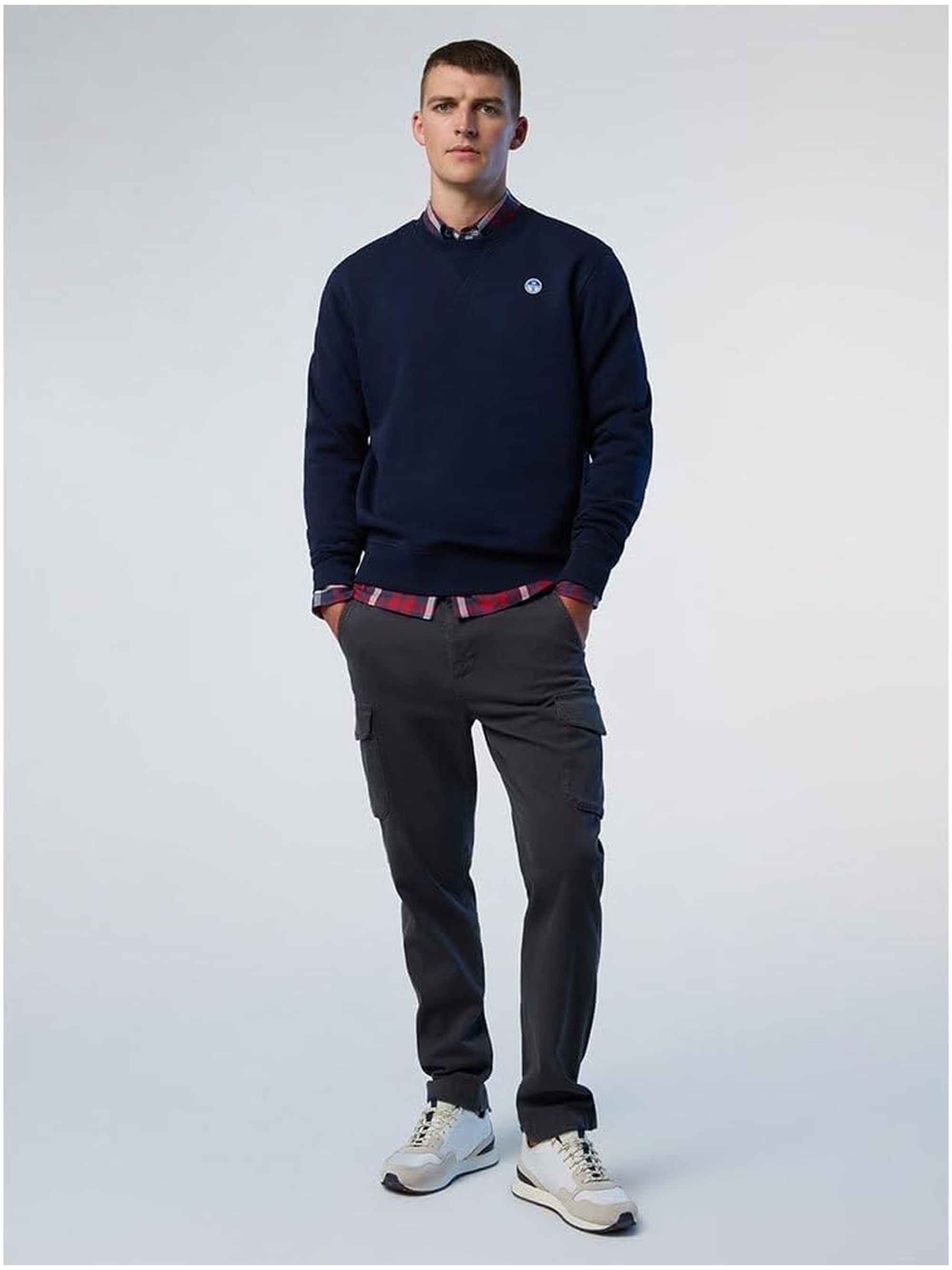 Felpa NORTH SAILS Uomo CREWNECK Blu