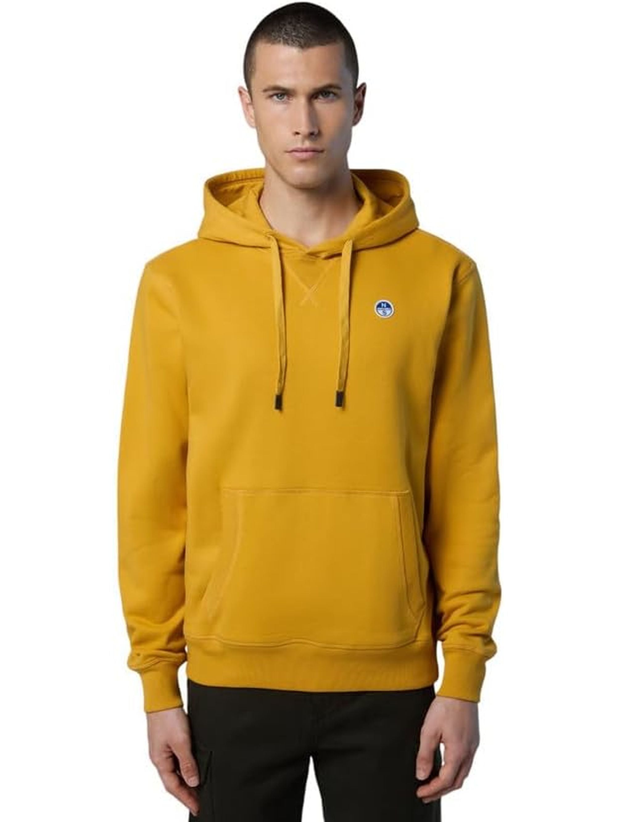 Felpa NORTH SAILS Uomo HOODED Giallo