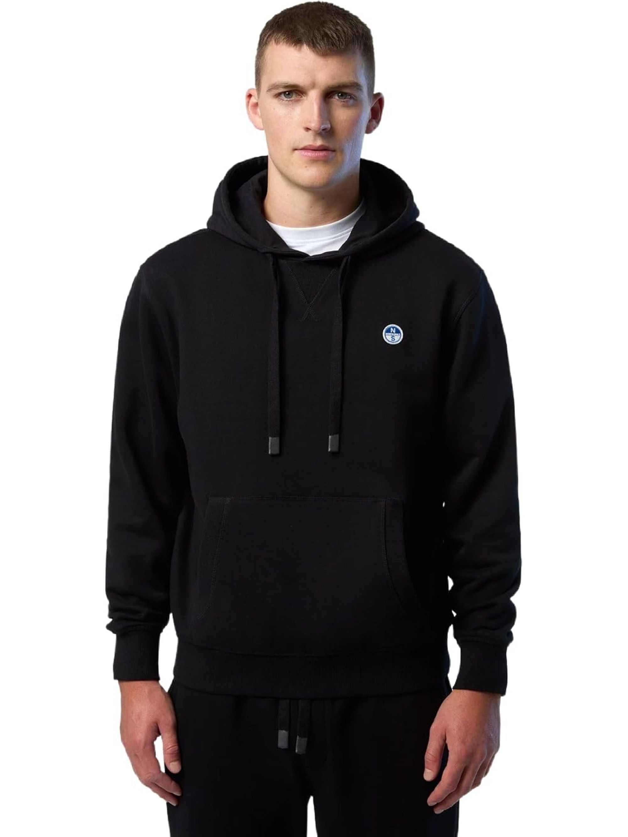 Felpa NORTH SAILS Uomo HOODED Nero