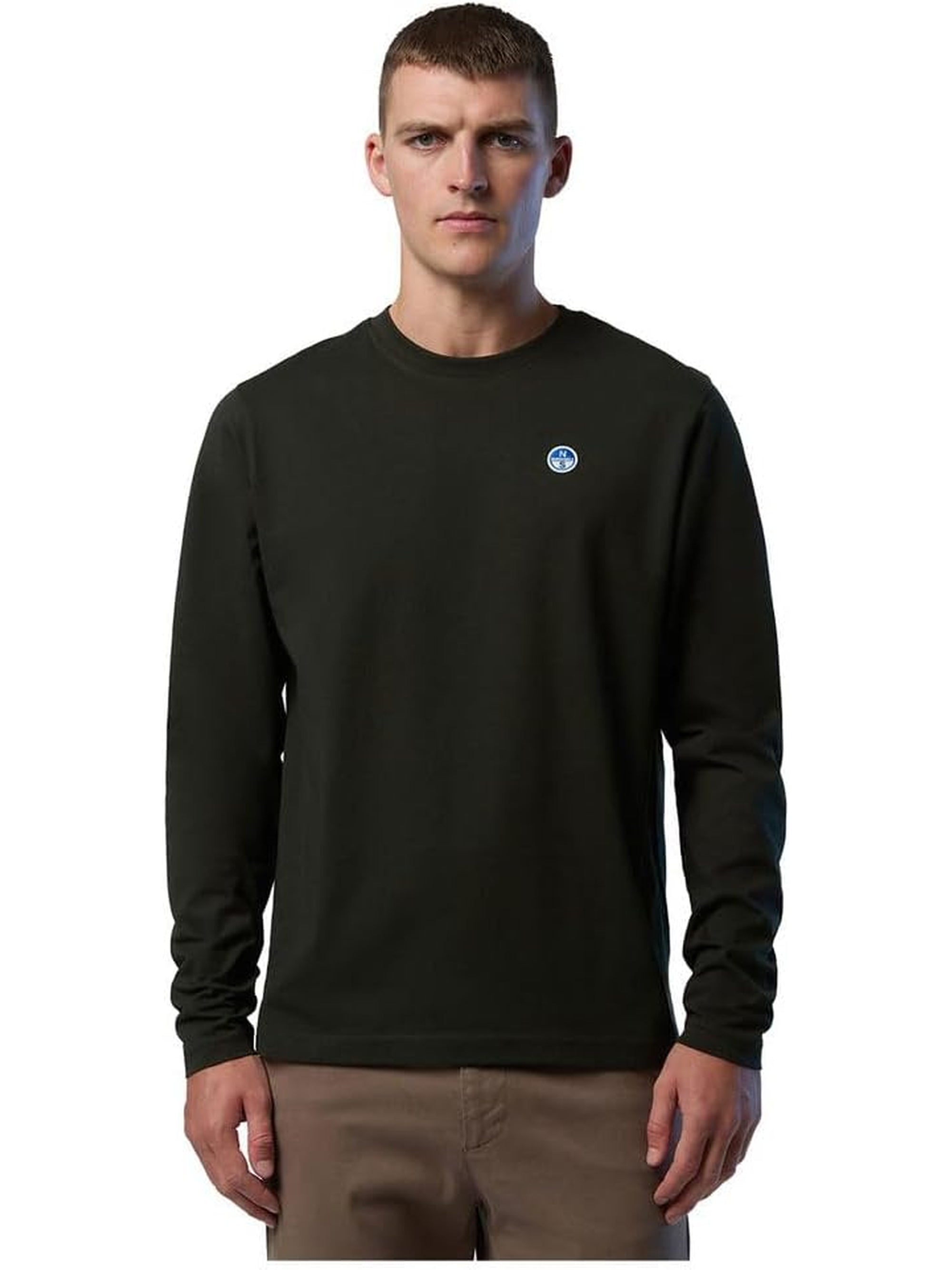 T-shirt NORTH SAILS Uomo LONG SLEEVE Verde