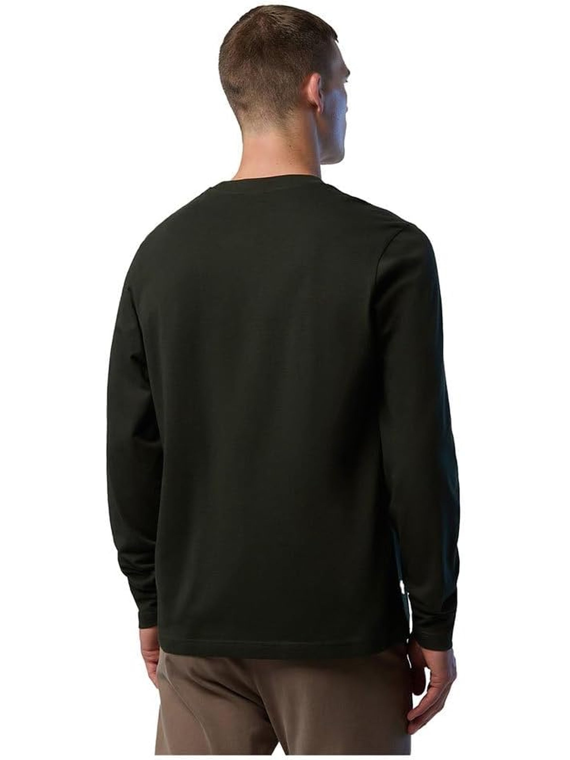 T-shirt NORTH SAILS Uomo LONG SLEEVE Verde