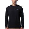 T-shirt NORTH SAILS Uomo LONG SLEEVE Nero