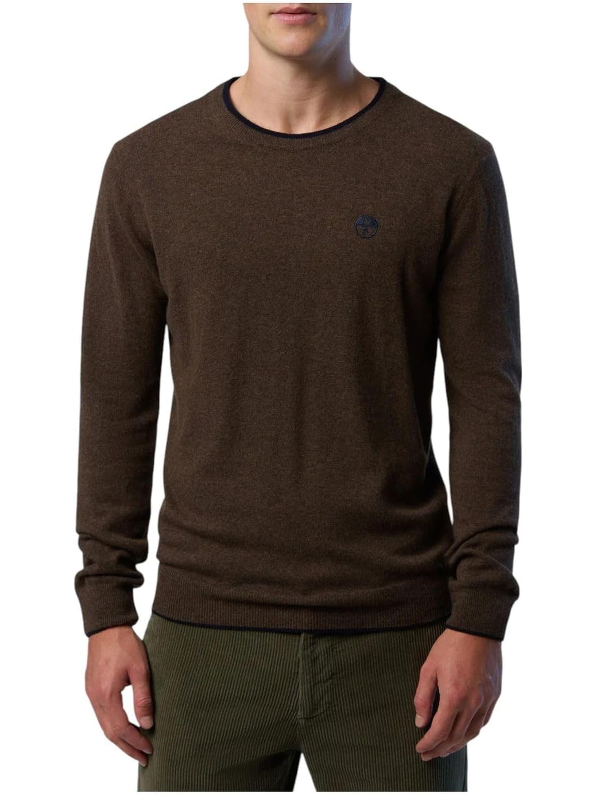 Pullover NORTH SAILS Uomo CREWNECK Marrone