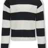 Pullover ONLY Bambina FRANCA Bianco e Nero