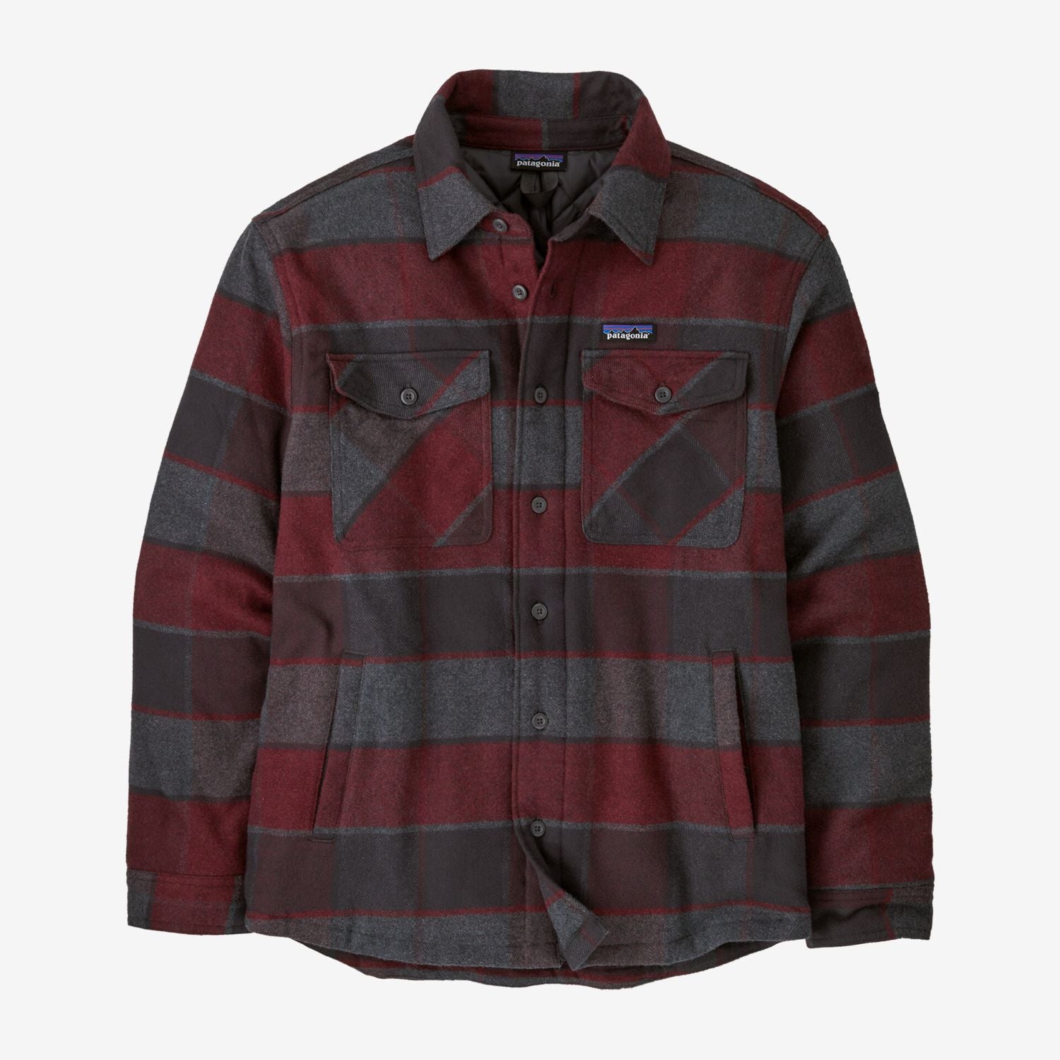 Camicia PATAGONIA Uomo LW INSULATED FJORD FLANNEL SHIRT Nero