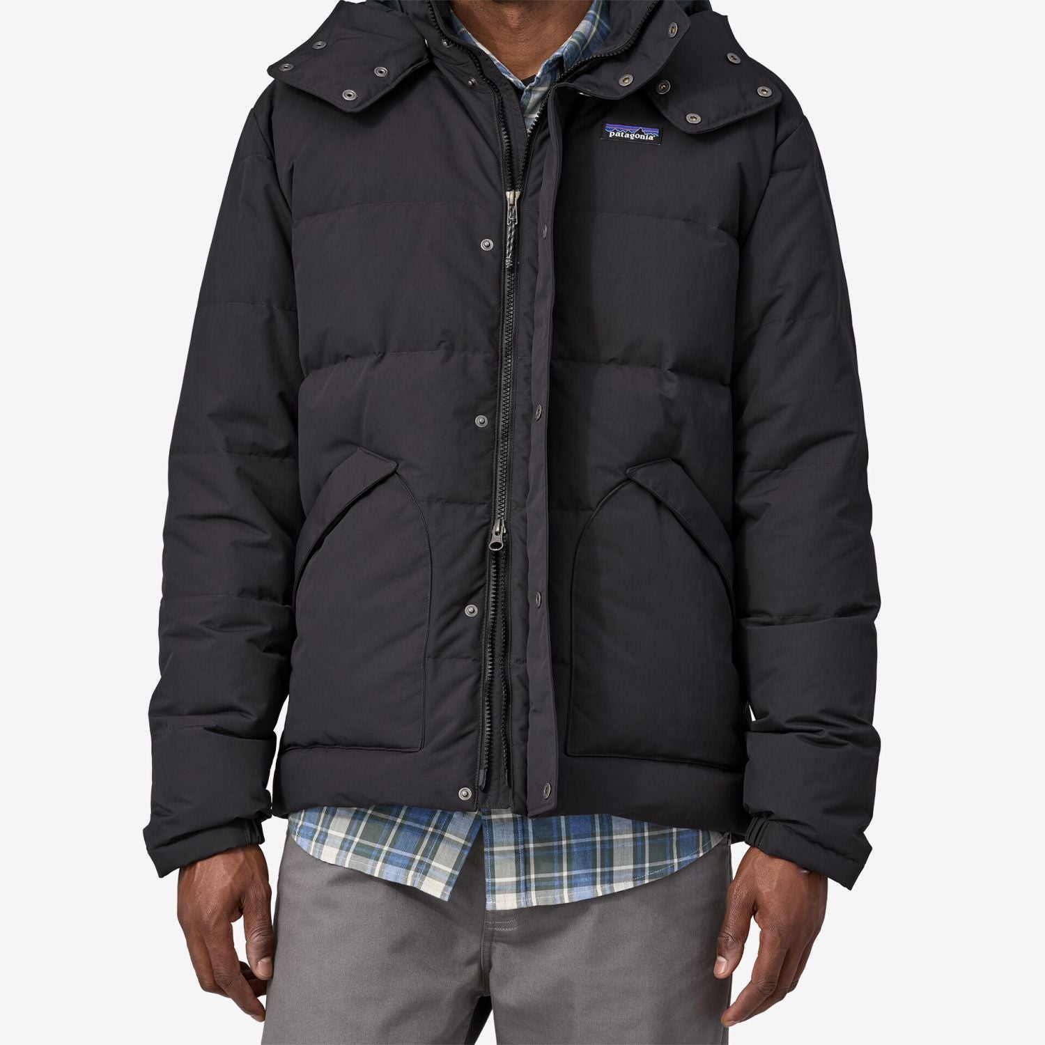 Giubbotto PATAGONIA Uomo DOWNDRIFT JKT Nero