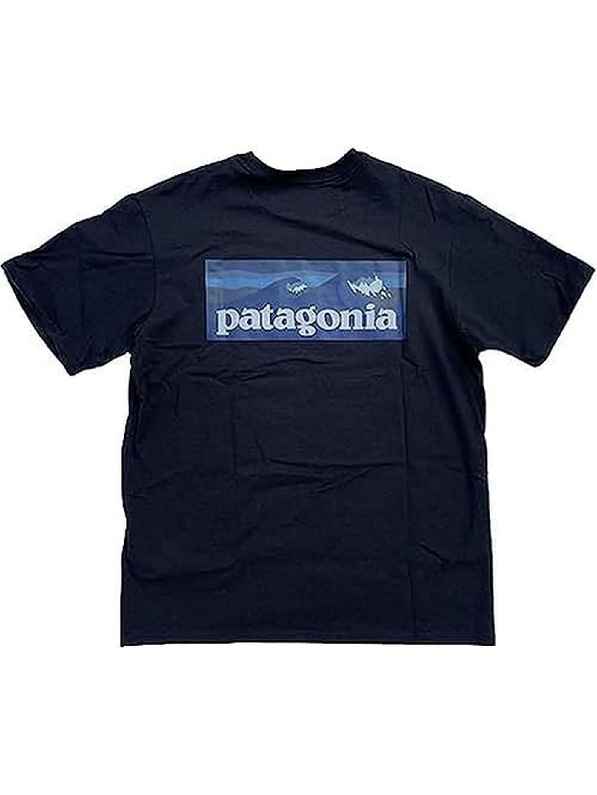 T-shirt PATAGONIA Uomo BOARDSHORT LOGO POCKET RESPONSIBILI-TEE Nero