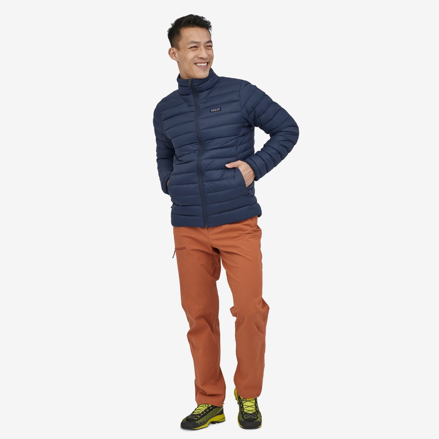 Piumino PATAGONIA Uomo DOWN SWEATER Blu