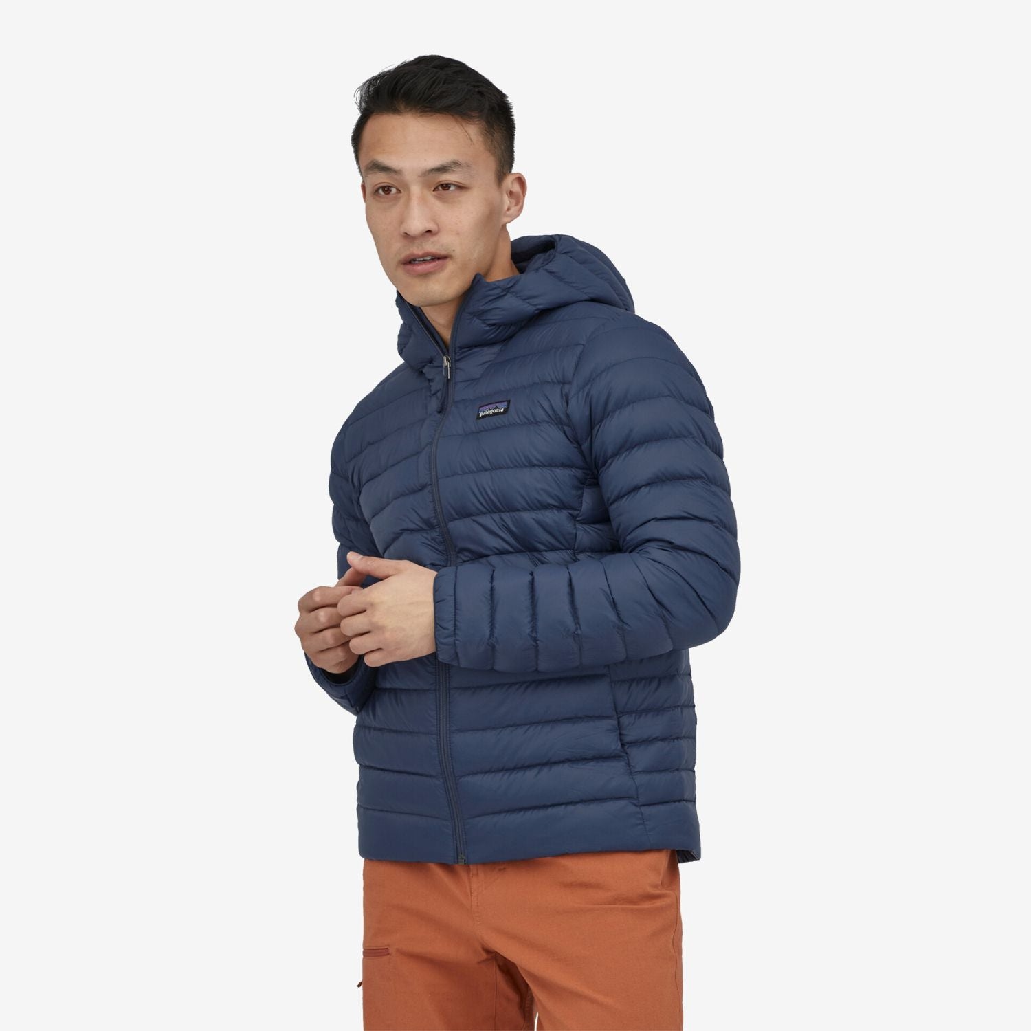 Felpa PATAGONIA Uomo DOWN SWEATER HOODY Blu