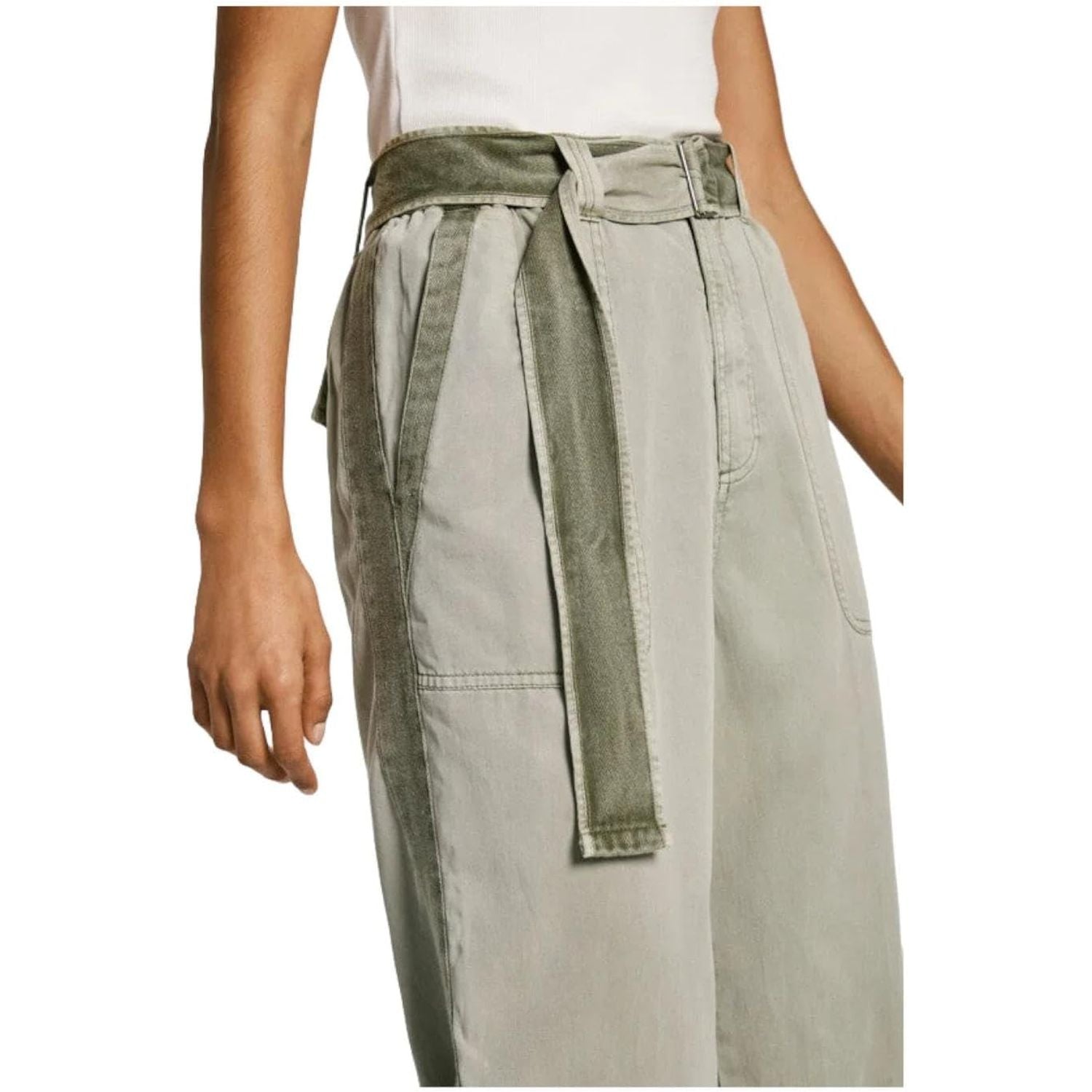 Pantalone PEPE JEANS Donna AYLIN Verde