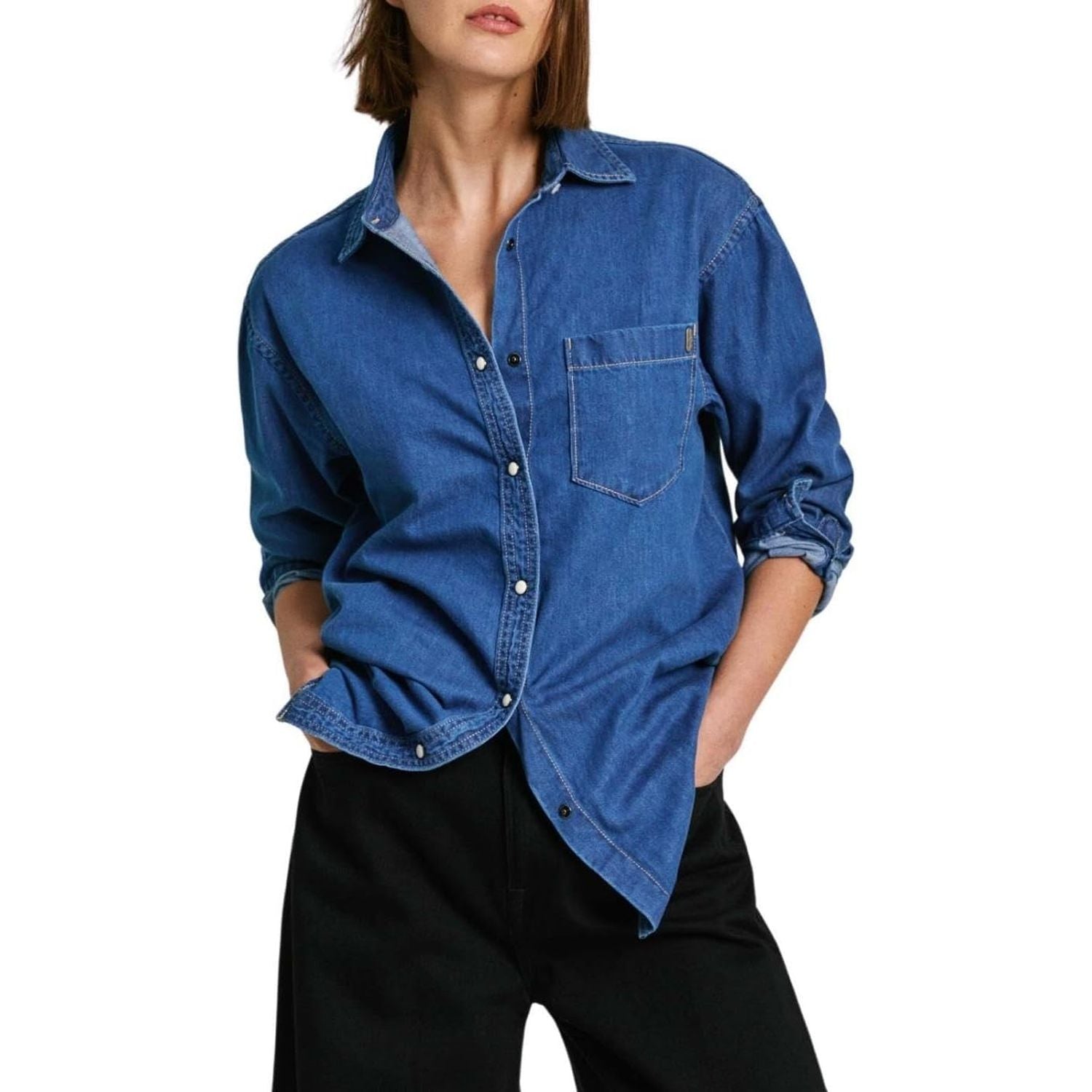 Camicia PEPE JEANS Donna BOYFRIEND Denim