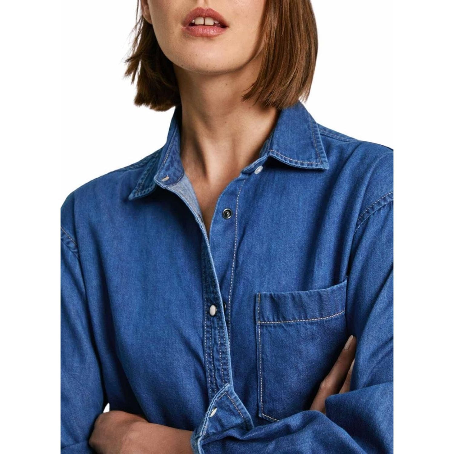 Camicia PEPE JEANS Donna BOYFRIEND Denim