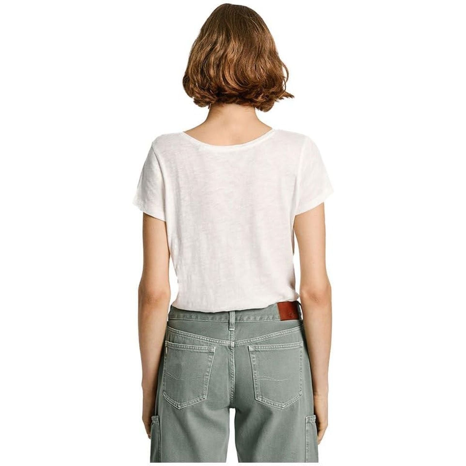 T-shirt PEPE JEANS Donna EZZY Bianco