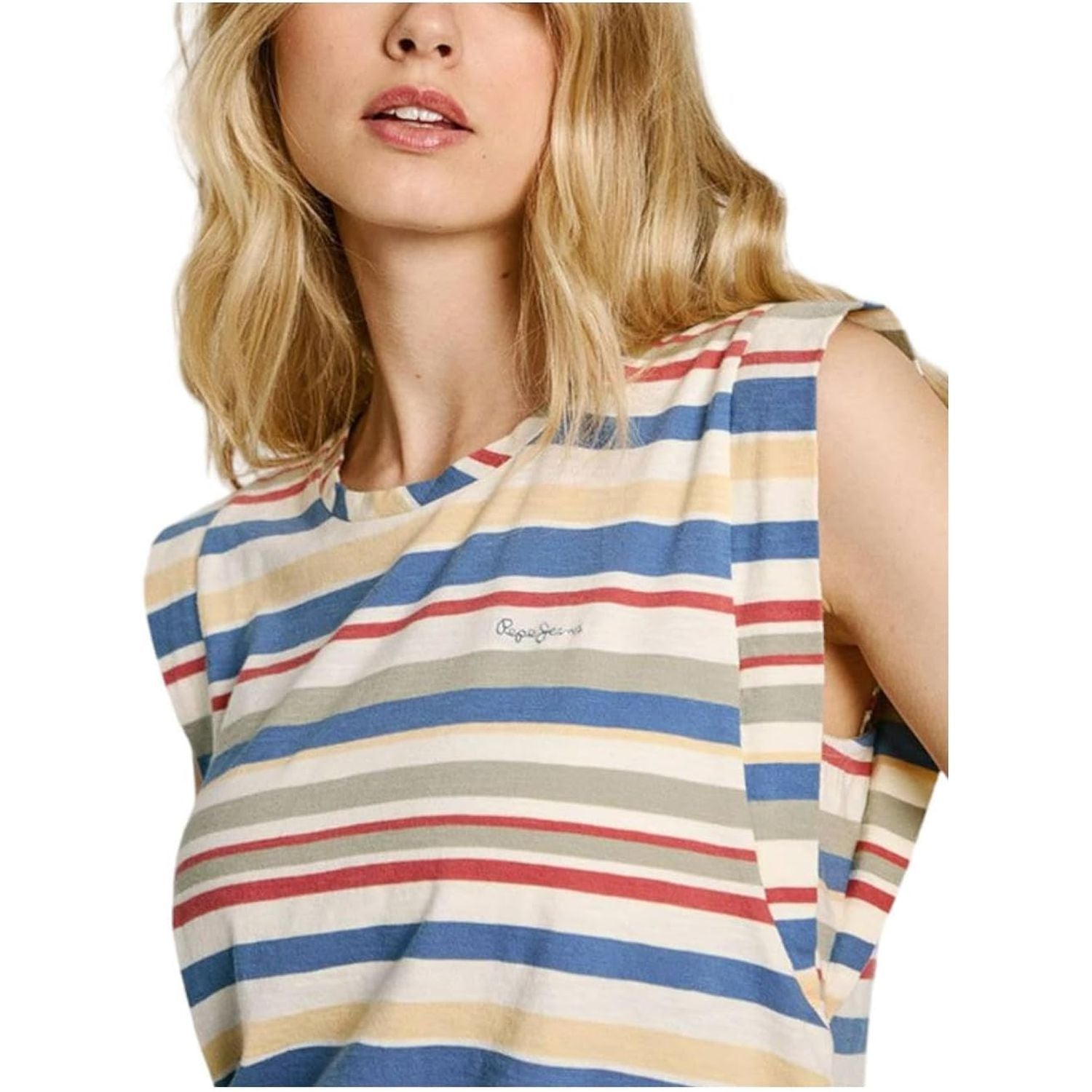 T-shirt PEPE JEANS Donna EVA Bianco