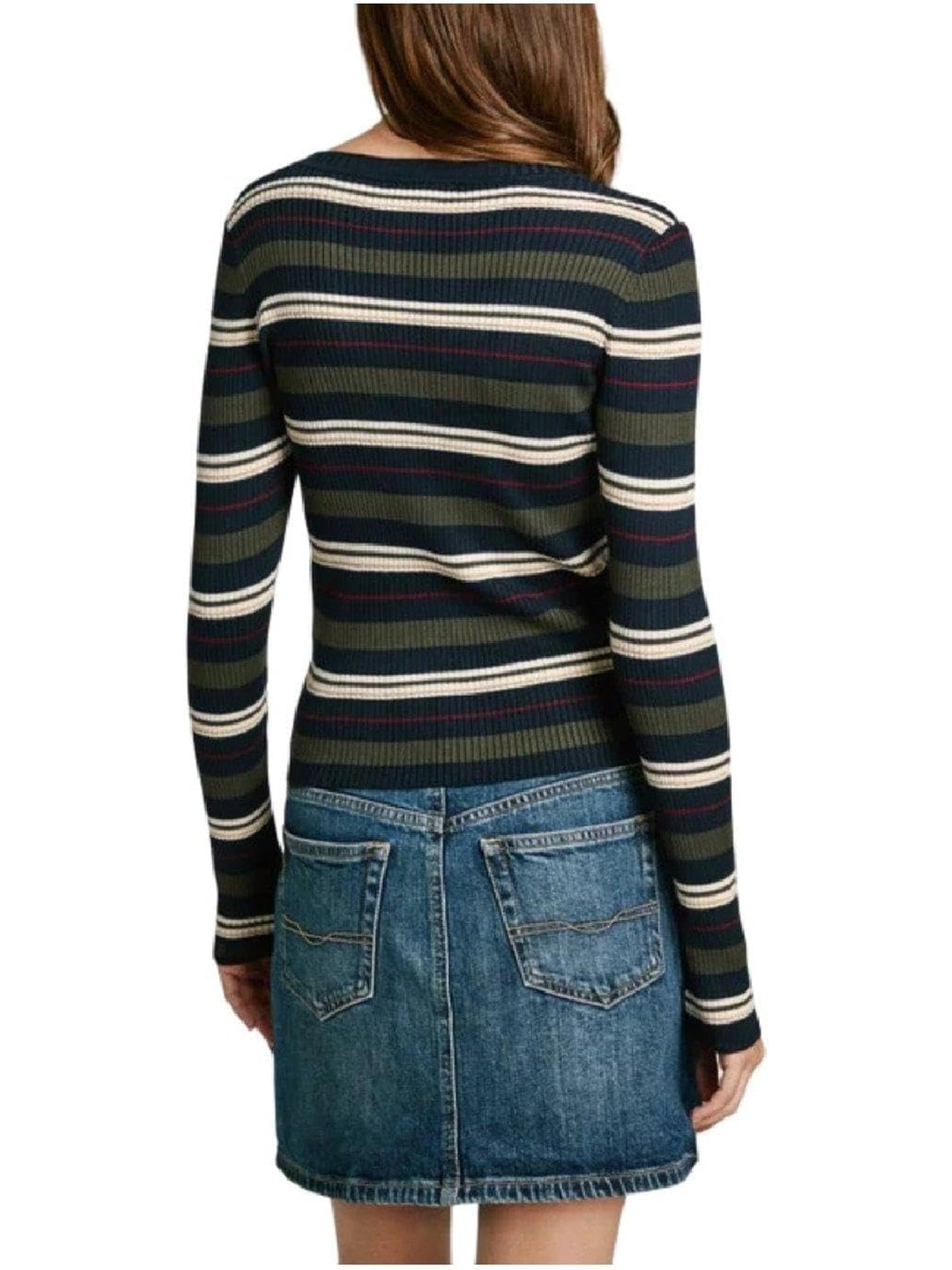 Pullover PEPE JEANS Donna HILLARY Verde