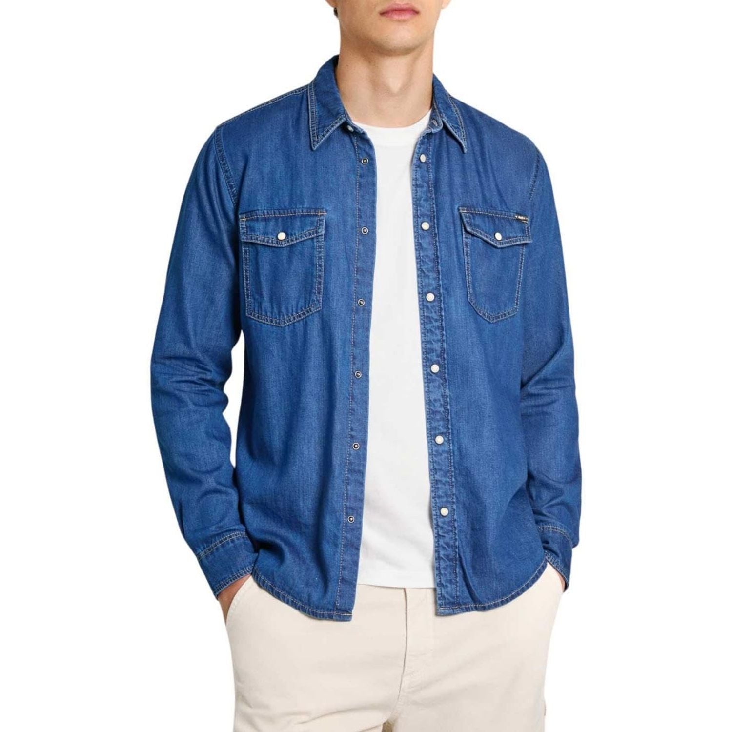 Camicia PEPE JEANS Uomo REGULAR Denim