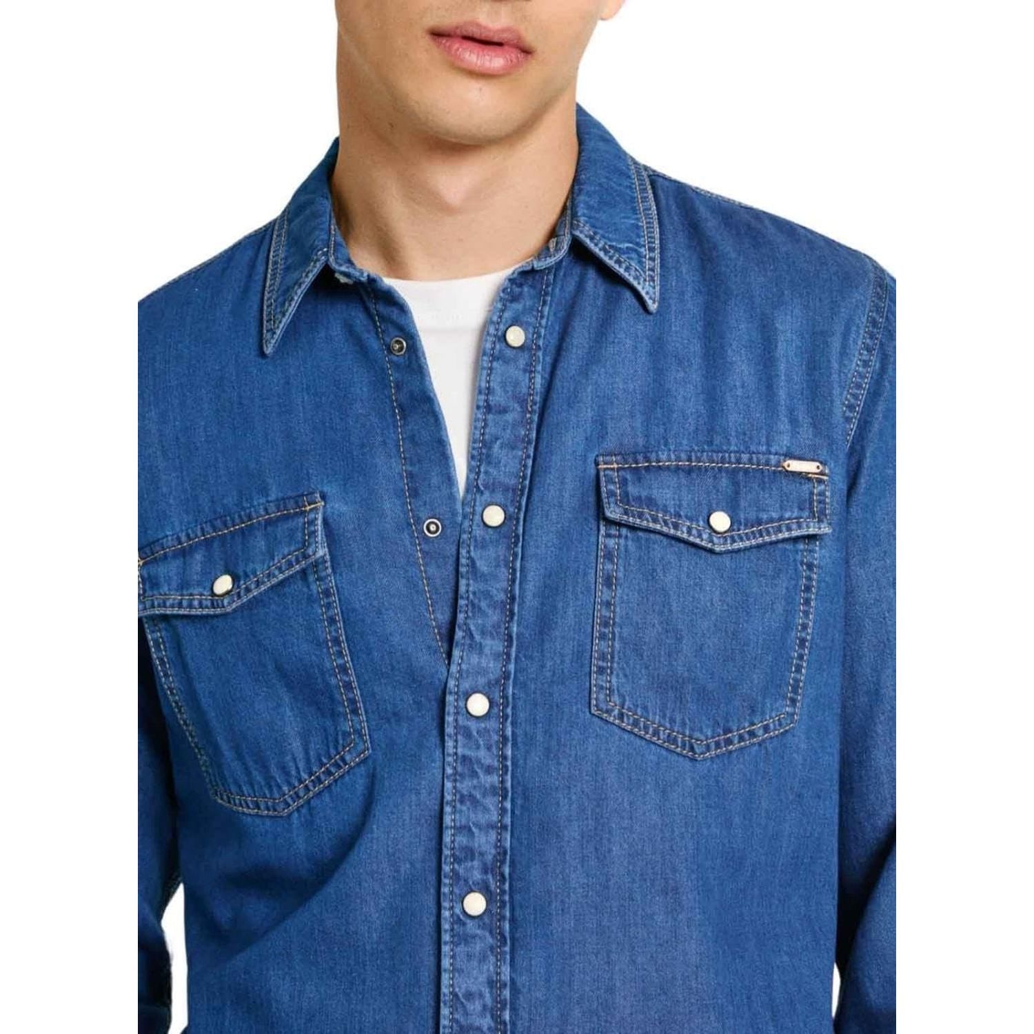 Camicia PEPE JEANS Uomo REGULAR Denim