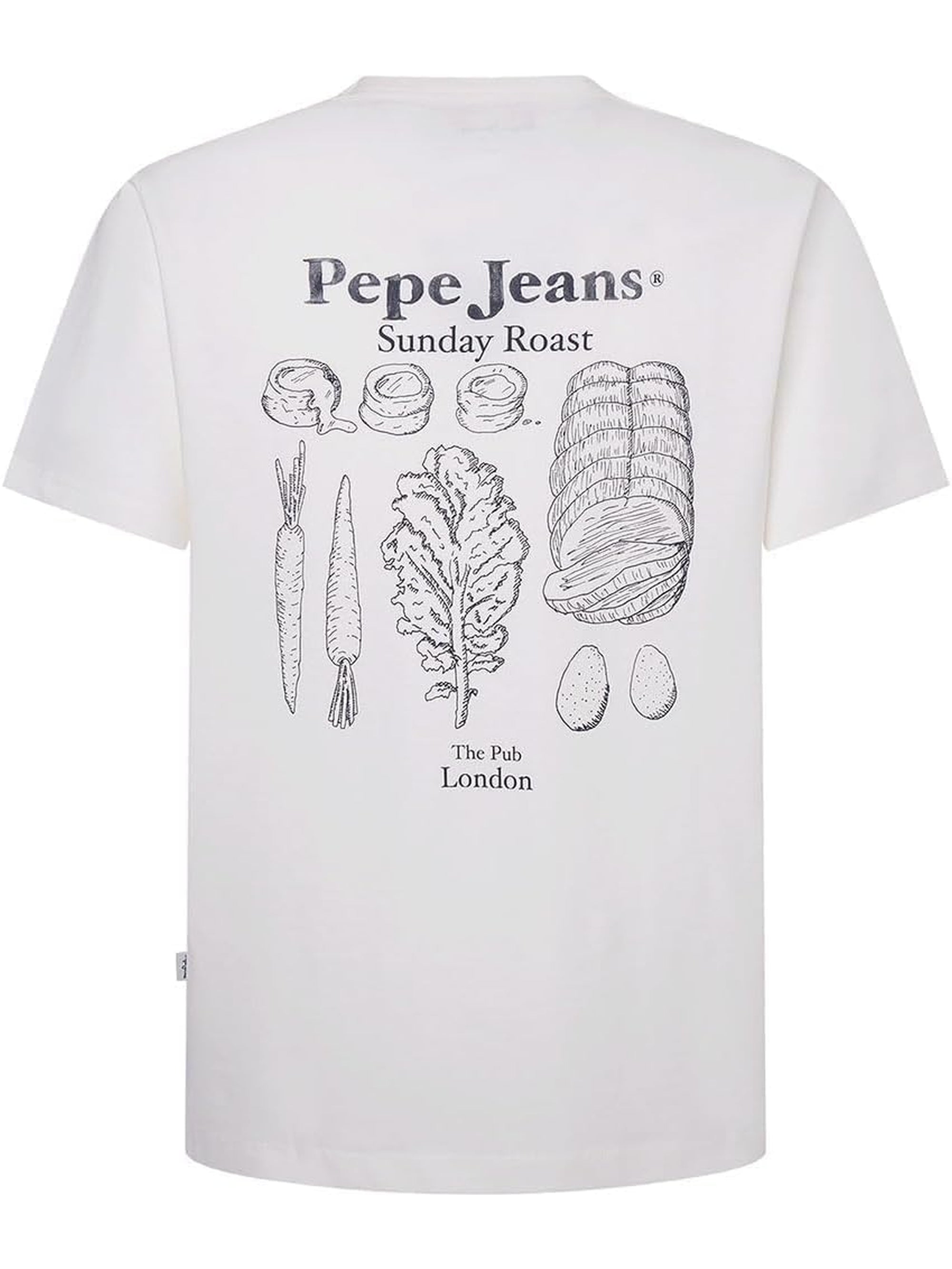 T-shirt PEPE JEANS Uomo ARRYN Bianco