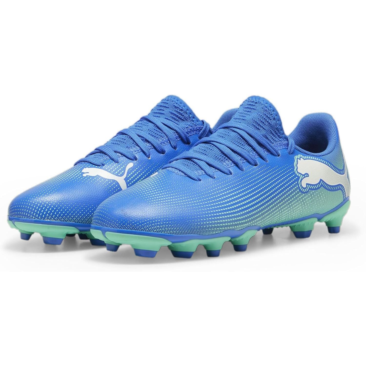 Scarpini PUMA Youth Unisex future 7 play fgag Blu