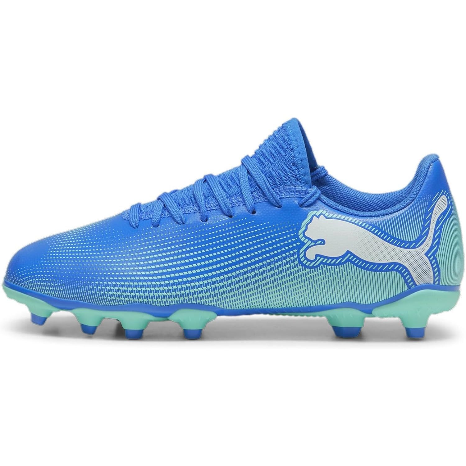 Scarpini PUMA Youth Unisex future 7 play fgag Blu