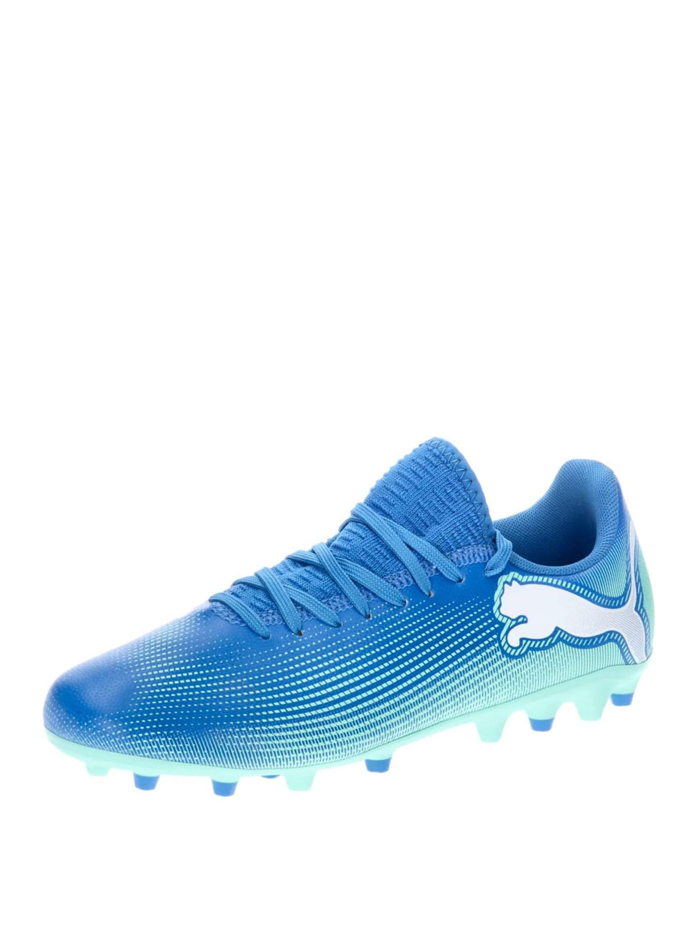 Scarpini Puma Bambino Future 7 Play Mg Blu Puma  Angolo dello Sport