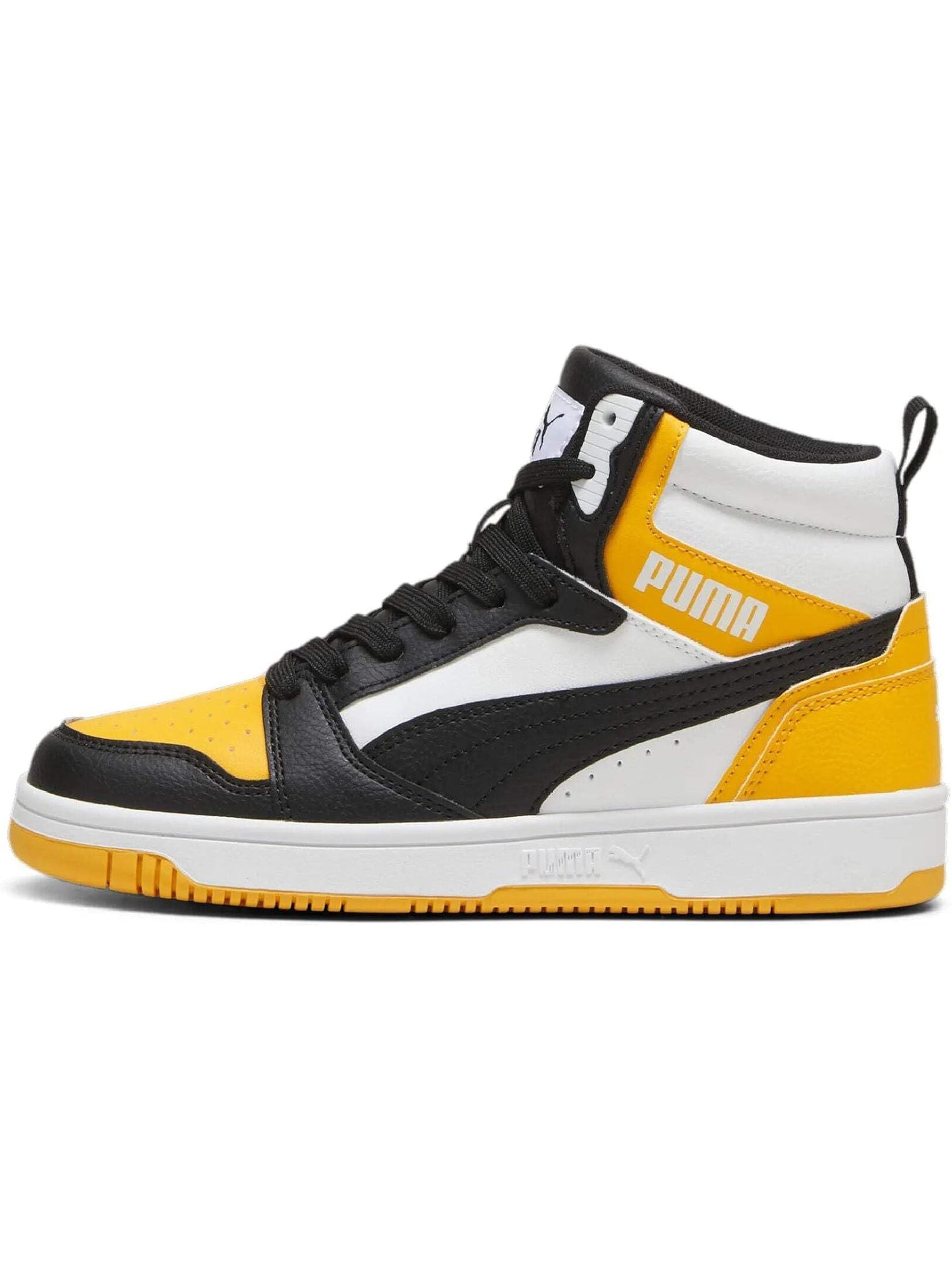 Sneakers PUMA Bambino REBOUND V6 MID JR Giallo