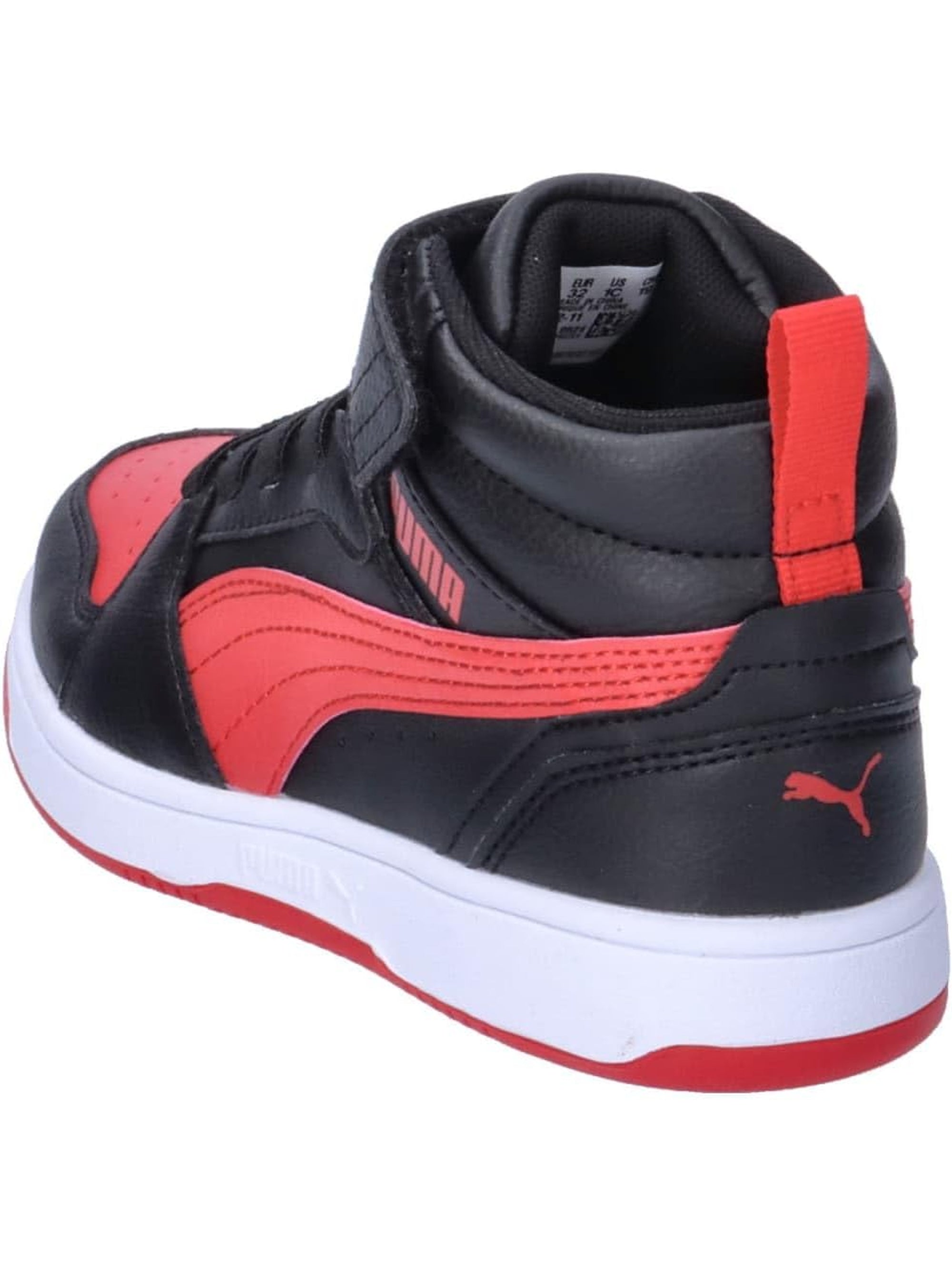 Sneakers PUMA Bambino REBOUND V6 MID AC+ PS Rosso