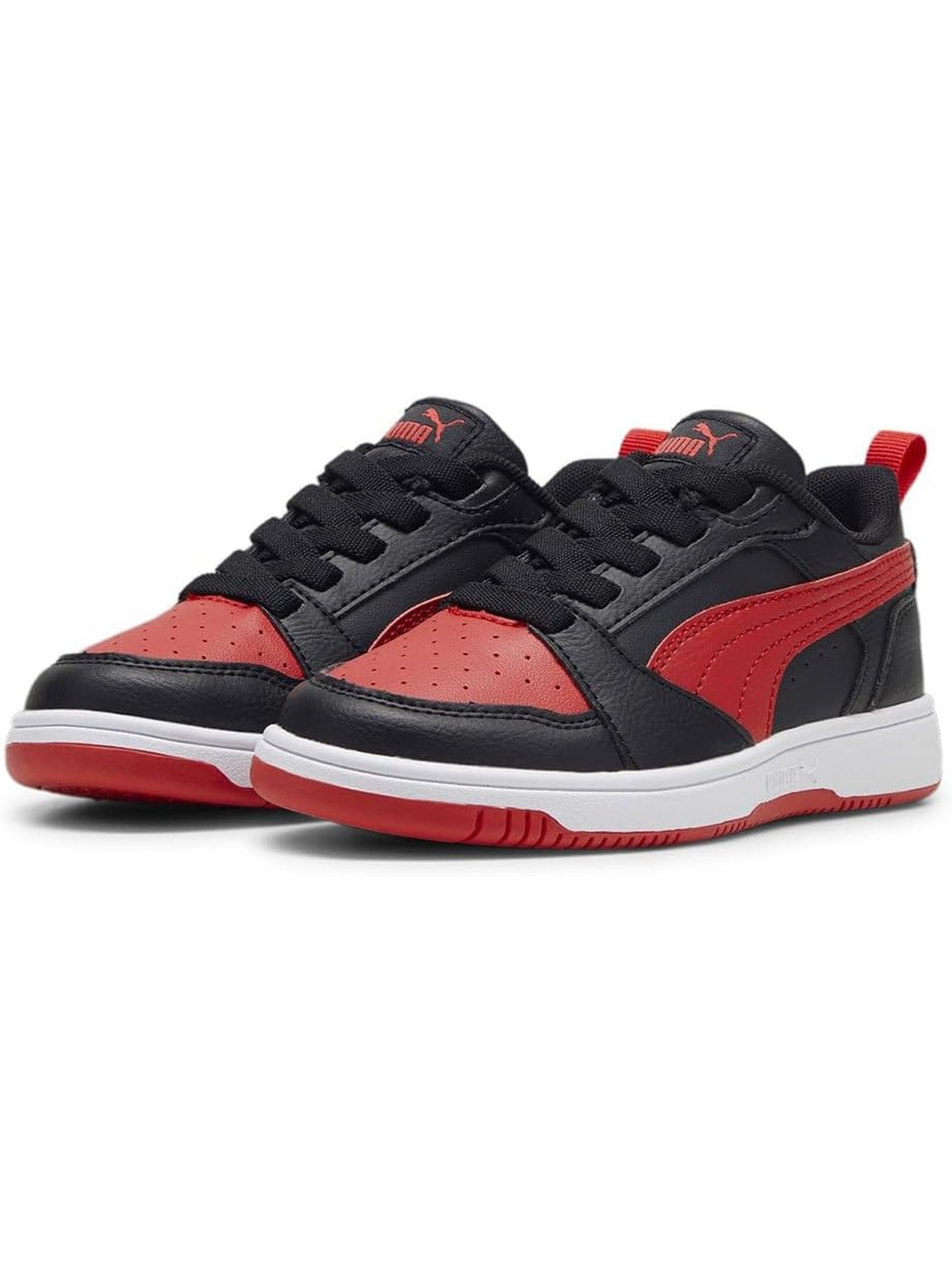 Sneakers PUMA Bambino REBOUND V6 LO AC PS Rosso