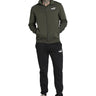 Tuta Sportiva PUMA Uomo CLEAN SWEAT SUIT FL Verde