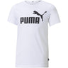 T-shirt PUMA Bambino ESS LOGO TEE B Bianco