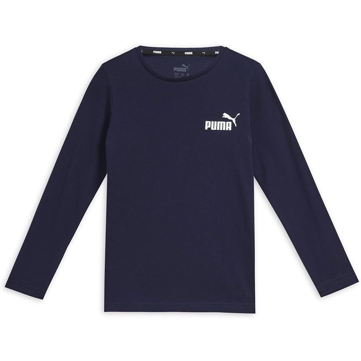 T-shirt PUMA Bambino ESS NO. 1 LOGO LS TEE B Blu