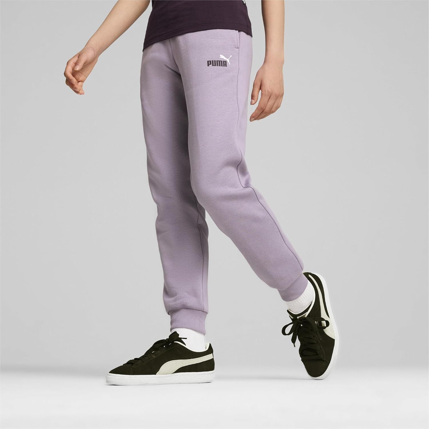 Pantalone Felpa PUMA Bambina ESS LOGO SWEATPANTS FL G Viola Angolo dello Sport Online Store