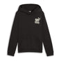 Felpa Puma Bambino Ess+ Mid 90s Hoodie Fl B Nero Puma  Angolo dello Sport