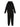 Tuta Sportiva Puma Donna Classic Hooded Tracksuit Fl Nero